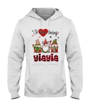 I Love Being Yiayia - R Hooded Sweatshirt tile
