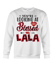 One Blessed Lala - Red Crewneck Sweatshirt tile