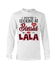 One Blessed Lala - Red Long Sleeve Tee tile