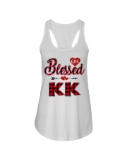 Blessed Kk - Red Ladies Flowy Tank tile