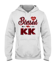 Blessed Kk - Red Hooded Sweatshirt tile
