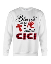 Blessed To Be Called Cici - Red Crewneck Sweatshirt tile