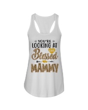 One Blessed Mammy - Leo Ladies Flowy Tank tile