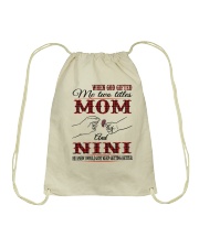 Mom And Nini - H Drawstring Bag tile