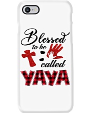 Blessed To Be Called Yaya - Red Phone Case tile