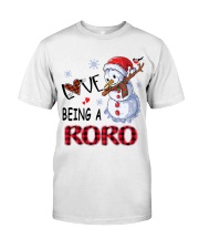 I Love Being A Roro - Xmas Classic T-Shirt front