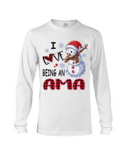 I Love Being An Ama - Xmas Long Sleeve Tee tile