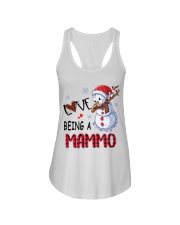 I Love Being A Mammo - Xmas Ladies Flowy Tank tile