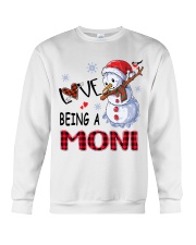 I Love Being A Moni - Xmas Crewneck Sweatshirt tile