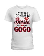 One Blessed Gogo - Red Ladies T-Shirt tile