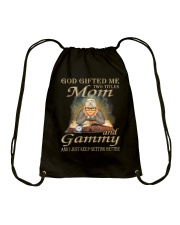 Mom And Gammy Drawstring Bag tile