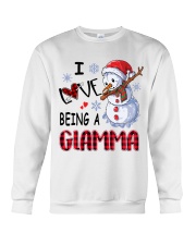 I Love Being A Glamma - Xmas Crewneck Sweatshirt tile