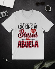 One Blessed Abuela - Red Classic T-Shirt lifestyle-mens-crewneck-front-16