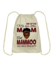 Mom And Mammoo Rock Them Both - B2 Drawstring Bag tile