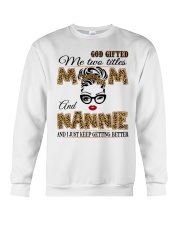 Mom And Nannie - 2022.Png Crewneck Sweatshirt tile