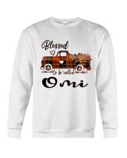 Blessed To Be Called Omi - Autumn Crewneck Sweatshirt tile
