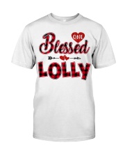 Blessed Lolly - Red Classic T-Shirt front