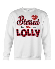 Blessed Lolly - Red Crewneck Sweatshirt tile