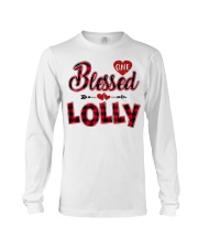 Blessed Lolly - Red Long Sleeve Tee tile