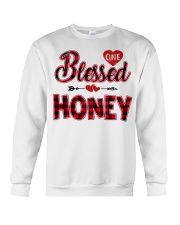 Blessed Honey - Red Crewneck Sweatshirt tile