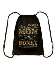 Mom And Honey - Bling M Drawstring Bag tile
