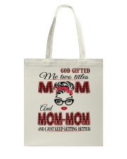 Mom And Mom-Mom - Red 2022 .Png Tote Bag tile