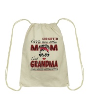 Mom And Grandma - Red 2022 Drawstring Bag tile