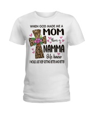 Mom Then A Namma - Cross Ladies T-Shirt tile
