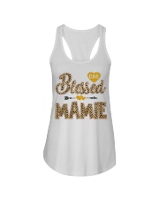 Blessed Mamie - Leo Ladies Flowy Tank tile