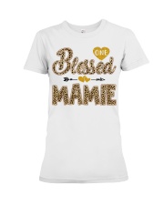 Blessed Mamie - Leo Premium Fit Ladies Tee tile