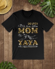 Mom And Yaya - Bling M Classic T-Shirt lifestyle-mens-crewneck-front-18