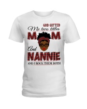 Mom And Nannie Rock Them Both - B2 Ladies T-Shirt tile