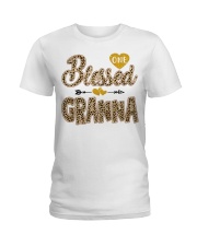 Blessed Granna - Leo Ladies T-Shirt tile