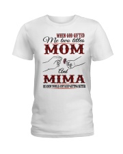 Mom And Mima - H Ladies T-Shirt tile