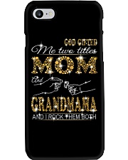 Mom And Grandmama - Bling M Phone Case tile