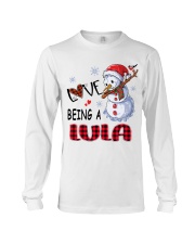 I Love Being A Lula - Xmas Long Sleeve Tee tile