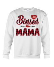 Blessed Mama - Red Crewneck Sweatshirt tile