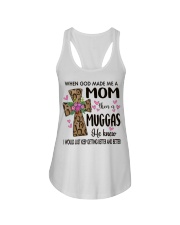 Mom Then A Muggas - Cross Ladies Flowy Tank tile
