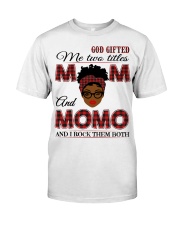 Mom And Momo Rock Them Both - B2 Classic T-Shirt front