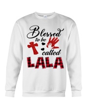 Blessed To Be Called Lala - Red Crewneck Sweatshirt tile