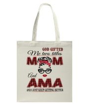 Mom And Ama - Red 2022 .Png Tote Bag tile