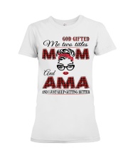 Mom And Ama - Red 2022 .Png Premium Fit Ladies Tee tile