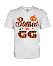 Blessed GG - Autumn V-Neck T-Shirt tile