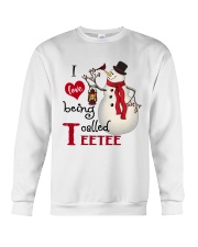 I Love Being Called Teetee - Xmas Crewneck Sweatshirt tile