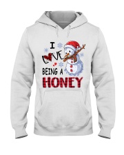 I Love Being A Honey - Xmas Hooded Sweatshirt tile