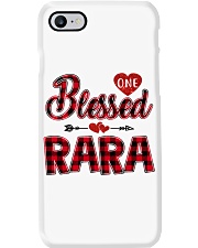 Blessed Rara - Red Phone Case tile