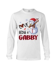 I Love Being A Gabby - Xmas Long Sleeve Tee tile