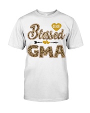 Blessed Gma - Leo Classic T-Shirt front