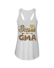 Blessed Gma - Leo Ladies Flowy Tank tile