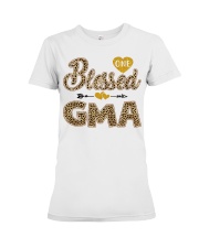 Blessed Gma - Leo Premium Fit Ladies Tee tile